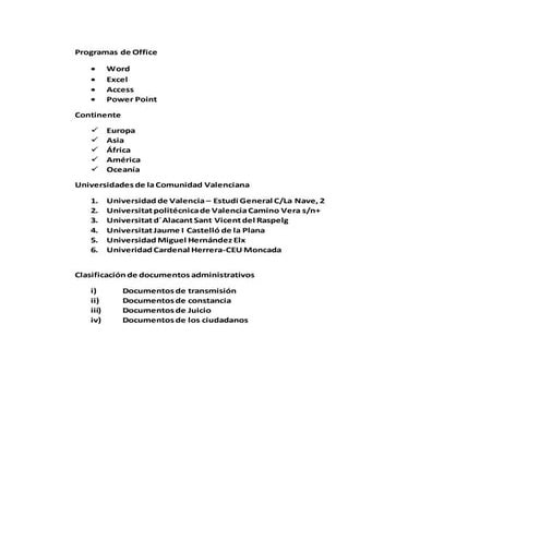 Ejercicio 5 | DOCX