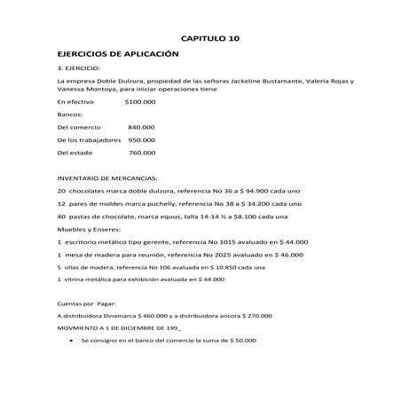 Ejercicio De Empresa