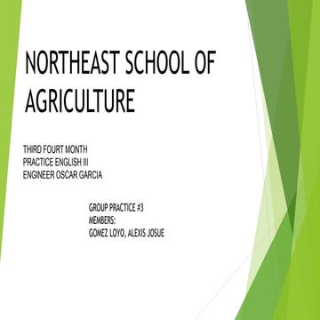 EXERCUSES OF THE PRACTICE #2 OF INGLISH III GOMEZ LOYO, ALEXIS JOSUE