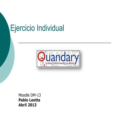Ejercicio quandary