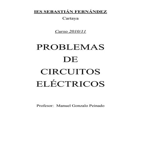 Ejercicios Electricidad resueltos