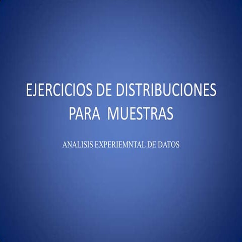 Ejercicios