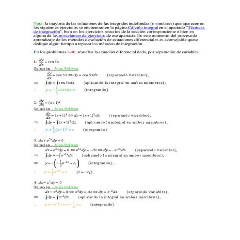 Ejercicios  De D Zill 8° Edicion