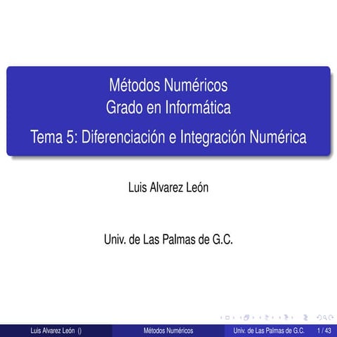 Ejercicios diferenciacion-e-integracic3b3n-numc3a9rica