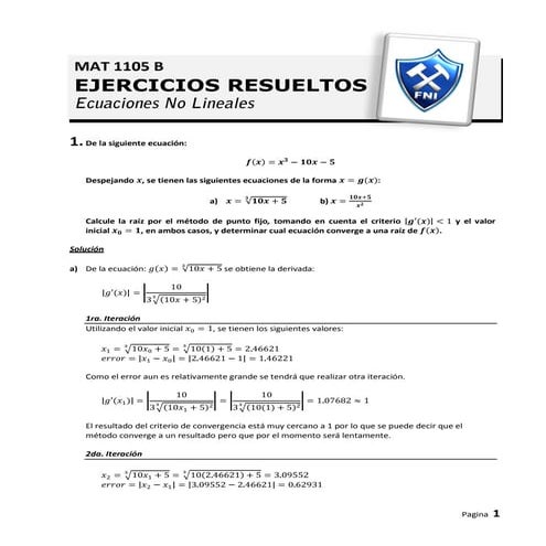 Ejercicios resueltos- de metodos