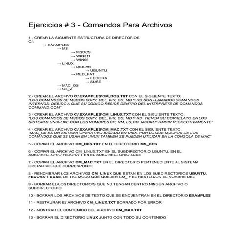 Ejercicios3 - msdos - comandos para archivos