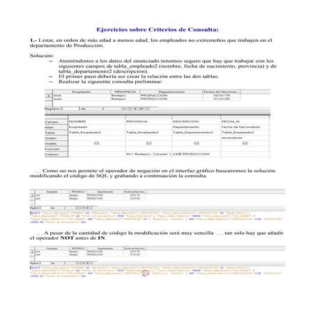 Ejercicios bd jueves