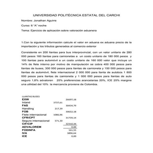 Ejercicios completos