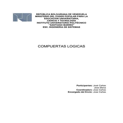 Ejercicios compuertas logicas