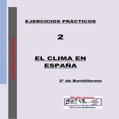 Ejercicios de CLIMA y exámenes PAU Andalucía