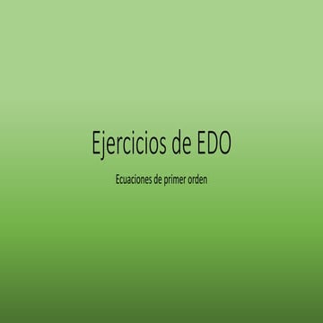 Ejercicios de EDO.pdf