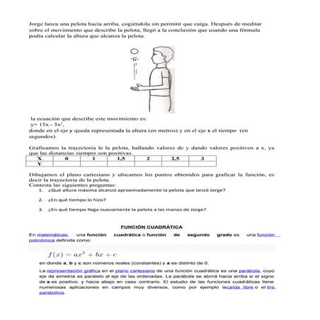 Ejercicios de funciones