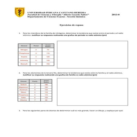 Ejercicios de repaso | DOC