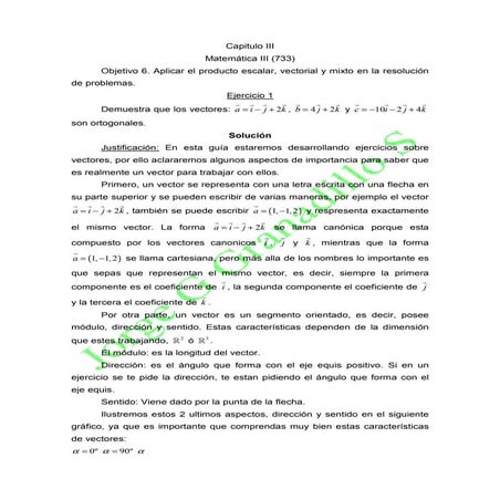 Ejercicios detallados del obj 6 mat iii  733 