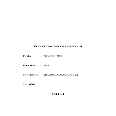 Ejercicios de teoria de colas   io