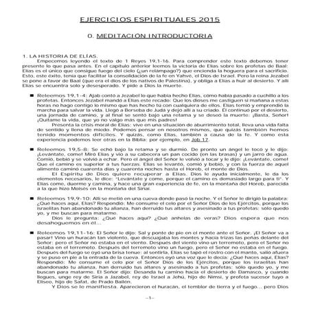 CUARESMA 2015 - ejercicios espirituales-