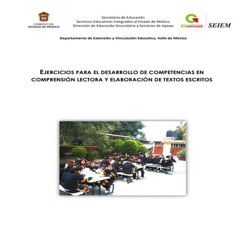 Ejercicios para desarrollo competencias lectura textos