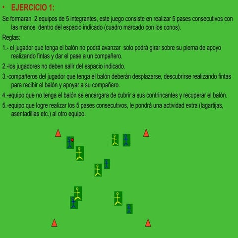 Ejercicios para trabajar fintas!!!