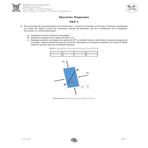 Ejercicios propuestos xx/04/2017