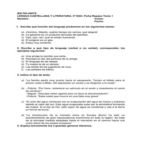 Ejercicios repaso tema 1 