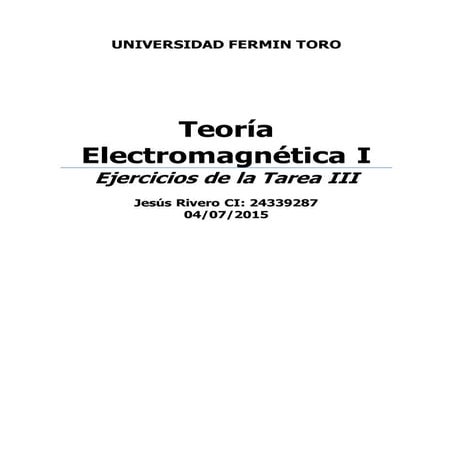 Ejercicios de la tarea III (Jesús Rivero)