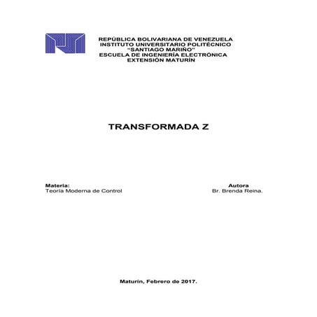 Ejerciciostransformada zasignacion