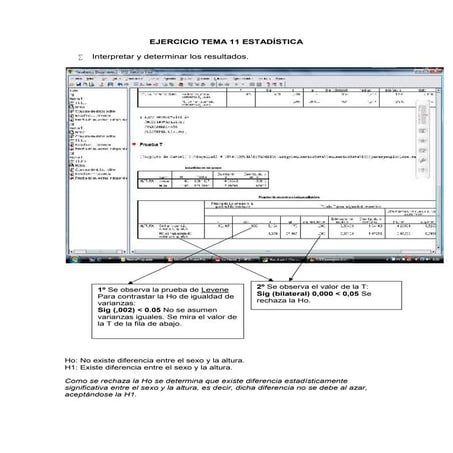 Ejercicio tema 11 Estadística