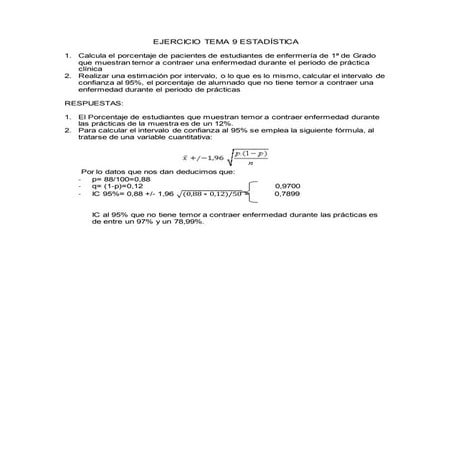 Ejercicio tema 9 Estadística