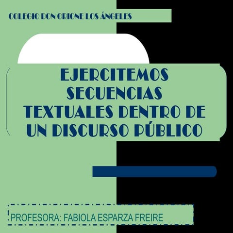 Ejercitemos secuenciastextuales