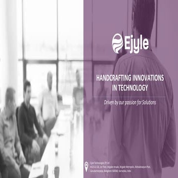 Ejyle corporate profile