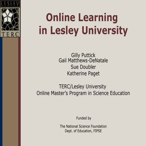 Online Learning