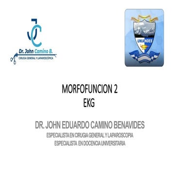 ELECTROCARDIOGRAMA UNA INTERPRETACION BASICA