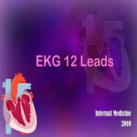 EKG 12 Leads