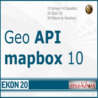  GEO mapbox geo_api_develop2 Intro