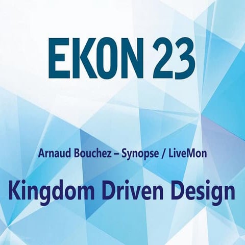 Ekon23 (1) Kingdom-Driven-Design