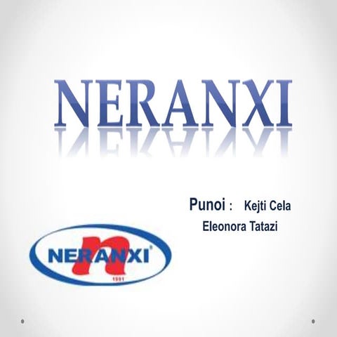 Projekt ekonomie:"Neranxi"