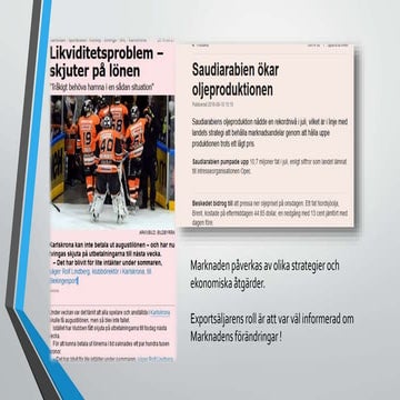 Föreläsningsmaterial - Exportsäljare 