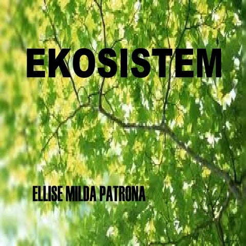 Ekosistem