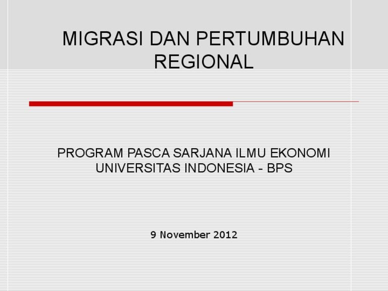 Ekreg Ho 9 Migrasi 091112