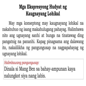 Ekspresyong Hudyat ng Ugnayang Lohikal.pptx