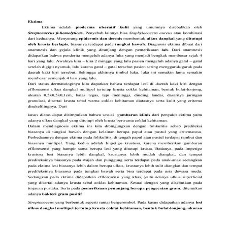 Ektima | PDF