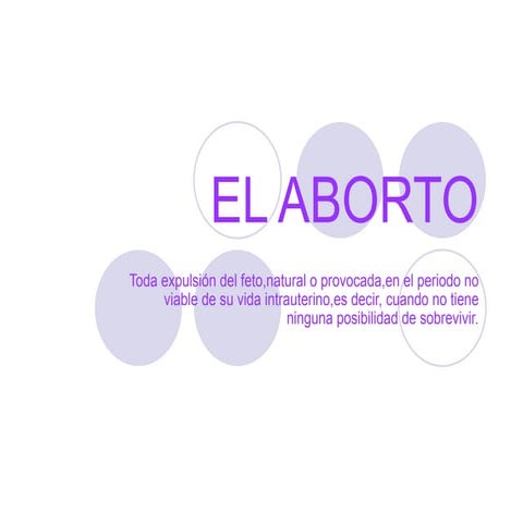 El Aborto