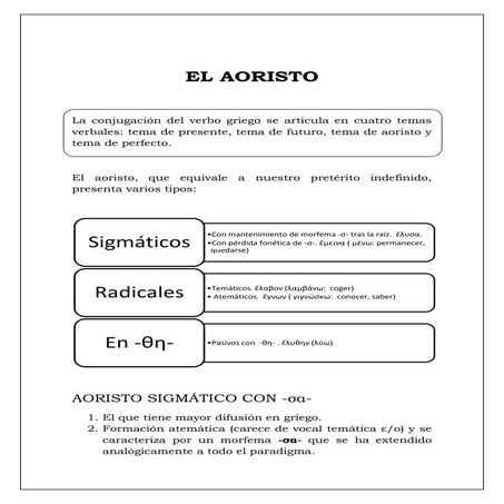 El aoristo-completo (sólo apuntes)