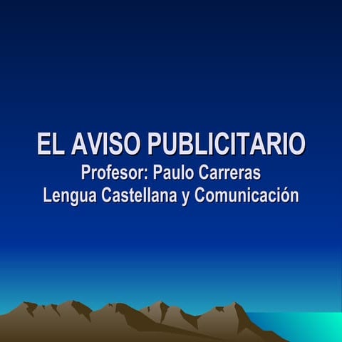 El Aviso Publicitario