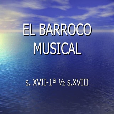 El Barroco