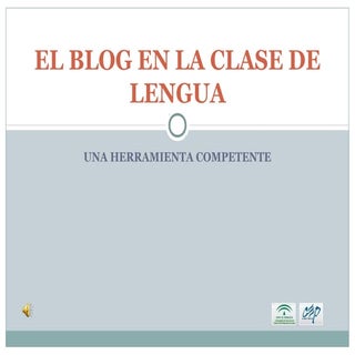 El blog en clase de Lengua 