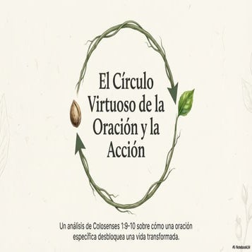 El círculo virtuoso de la oración y la acción