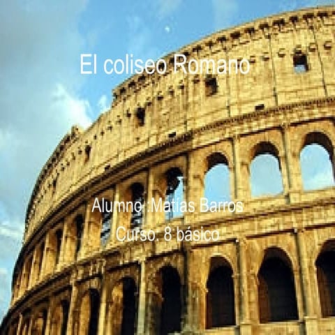 El Coliseo Romano