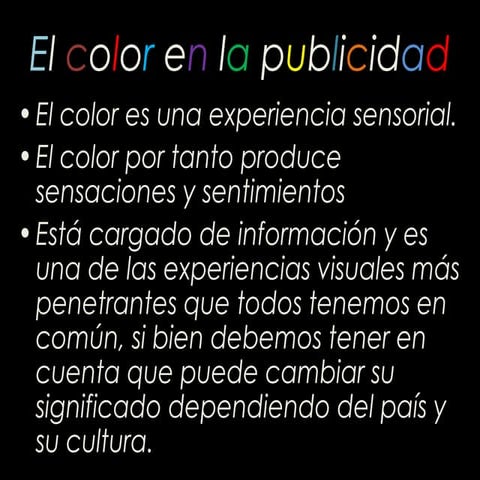 El color en publicidad