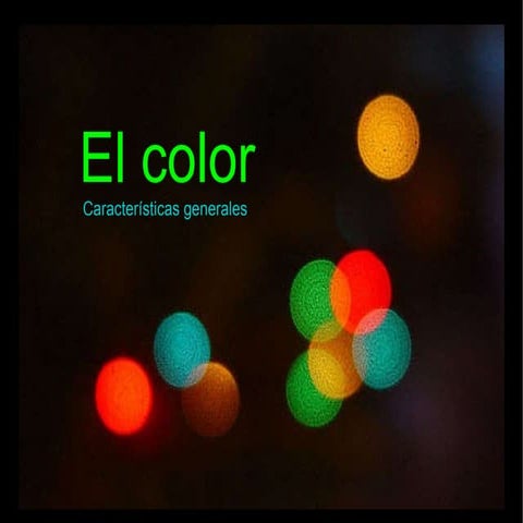 El color en la fotografía | PPSX
